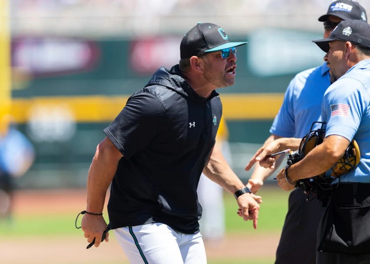 Coastal Carolina AD Likelihood Miller reprimanded for berating NCAA officers at Faculty World Collection Coastal Carolina AD Likelihood Miller reprimanded for berating NCAA officers at Faculty World Collection