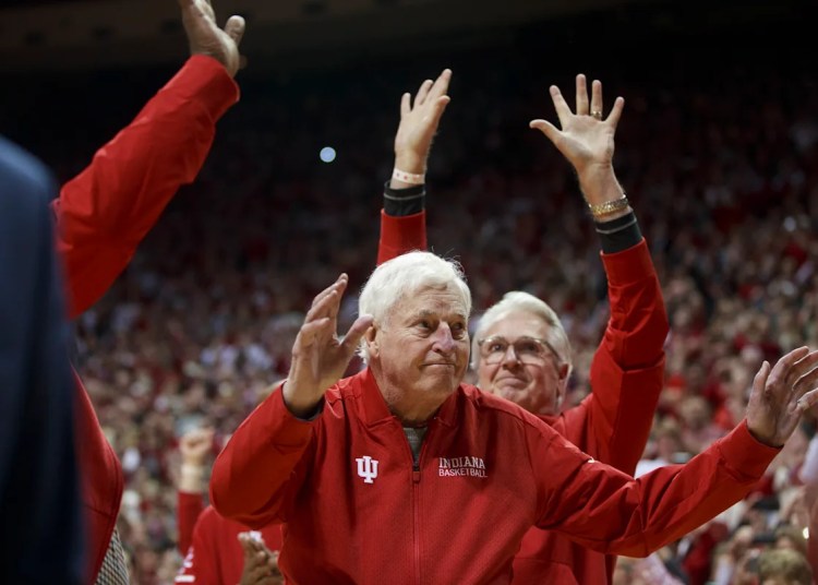 Indiana broadcasts plans to construct bronze Bob Knight statue in honor of Corridor of Fame coach Indiana broadcasts plans to construct bronze Bob Knight statue in honor of Corridor of Fame coach