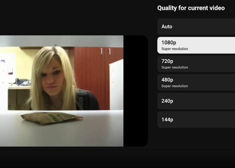 YouTube provides automated AI upscaling for low-res movies YouTube provides automated AI upscaling for low-res movies