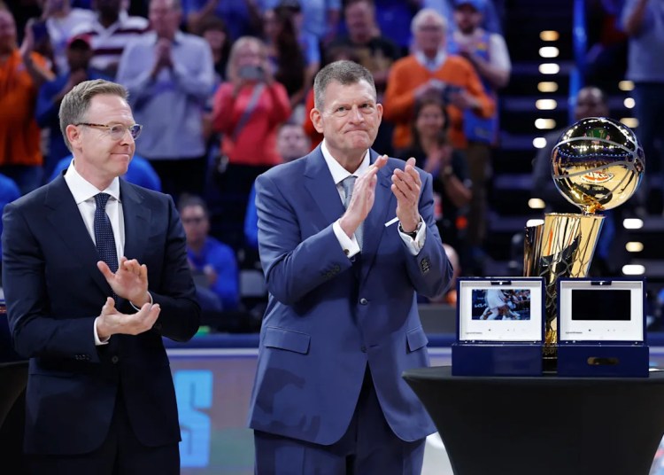 Daigneault, Holmgren react to Sam Presti’s Oklahoma Corridor of Fame induction Daigneault, Holmgren react to Sam Presti’s Oklahoma Corridor of Fame induction
