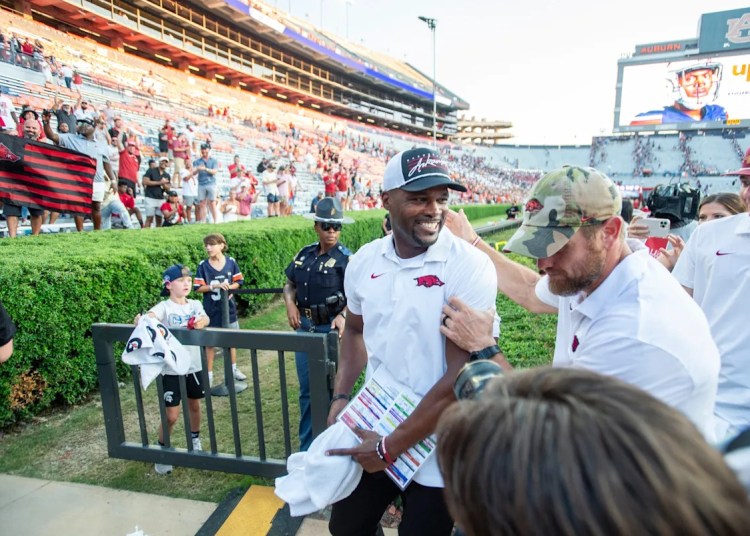 Texas A&M formally hires former Arkansas DC as the brand new LB coach Texas A&M formally hires former Arkansas DC as the brand new LB coach