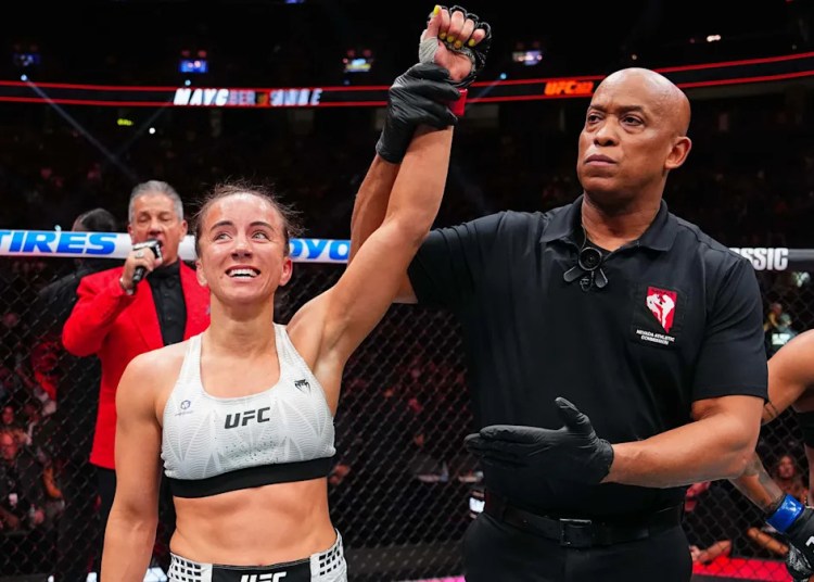 Maycee Barber would not need Mark Smith reffing her fights after ‘horrible’ dealing with of UFC 323 foul Maycee Barber would not need Mark Smith reffing her fights after ‘horrible’ dealing with of UFC 323 foul