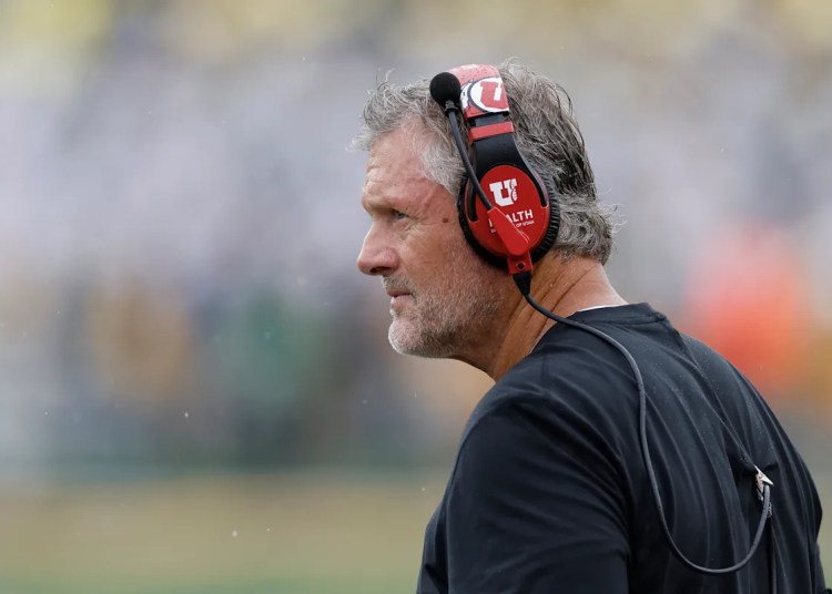 New Michigan coach Kyle Whittingham says he is leaned on City Meyer for employees recommendation: ‘I do not know if that is a 4-letter phrase on this room or not’ New Michigan coach Kyle Whittingham says he is leaned on City Meyer for employees recommendation: ‘I do not know if that is a 4-letter phrase on this room or not’