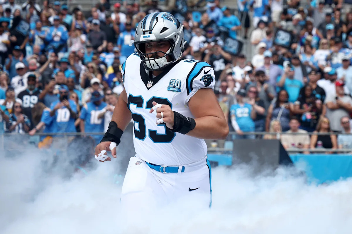 Rock legends shock Panthers OL Austin Corbett with announcement of his WPMOY nomination Rock legends shock Panthers OL Austin Corbett with announcement of his WPMOY nomination