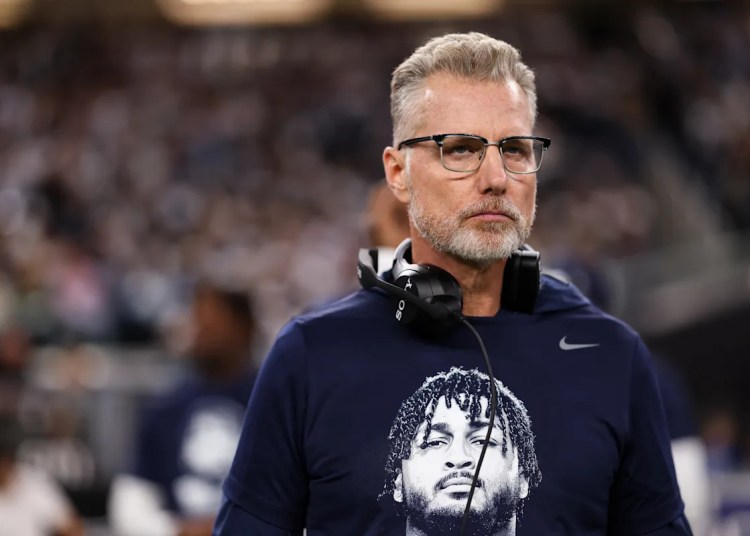 Cowboys DC Matt Eberflus to educate from the sales space in last 3 video games after Jerry Jones’ feedback: ‘Everyone is being evaluated’ Cowboys DC Matt Eberflus to educate from the sales space in last 3 video games after Jerry Jones’ feedback: ‘Everyone is being evaluated’