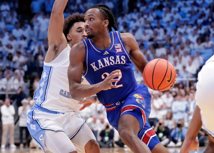 Kansas freshman Darryn Peterson misses recreation with hamstring damage Kansas freshman Darryn Peterson misses recreation with hamstring damage