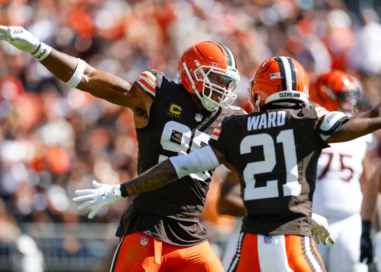 Browns roster has the crew caught within the center Browns roster has the crew caught within the center