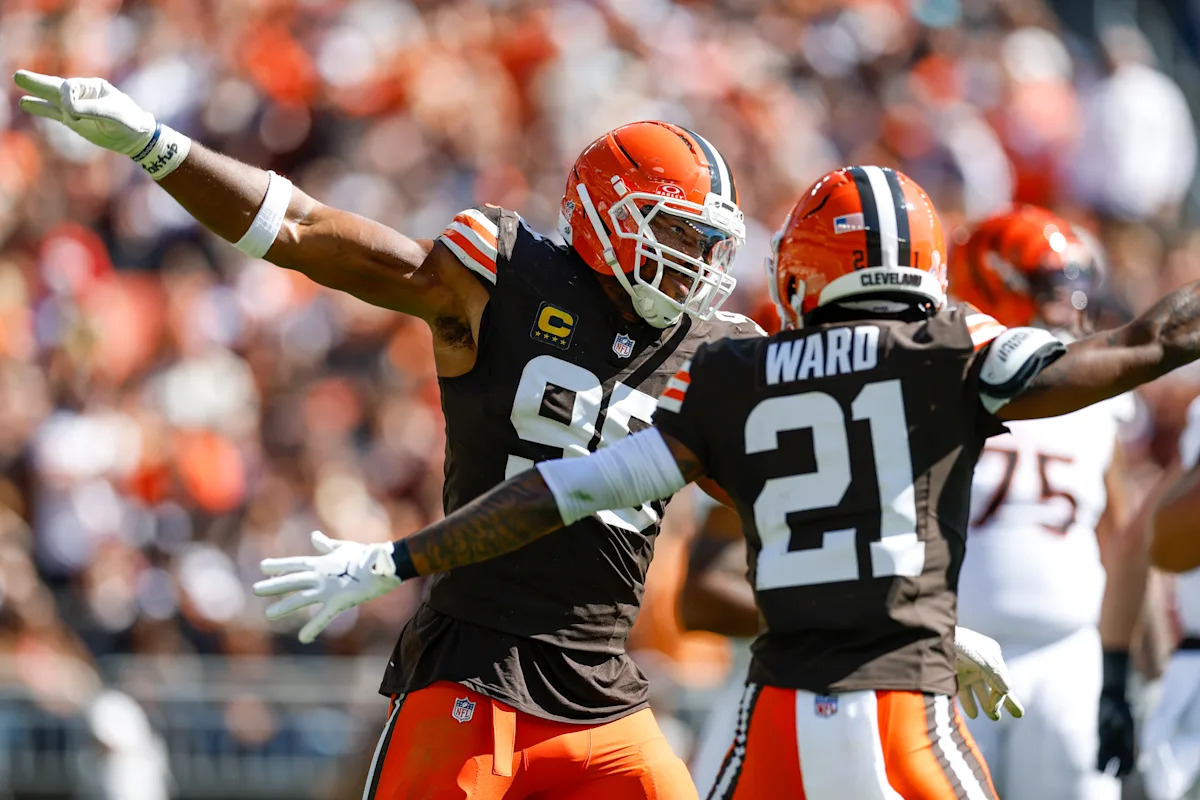 Browns roster has the crew caught within the center Browns roster has the crew caught within the center