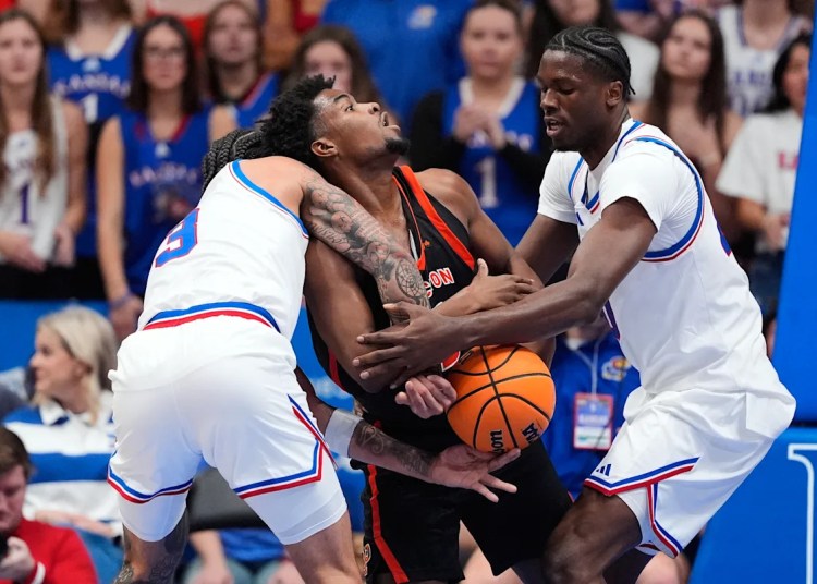 Bidunga, No. 25 Kansas draw back for 76-57 win over Princeton Bidunga, No. 25 Kansas draw back for 76-57 win over Princeton