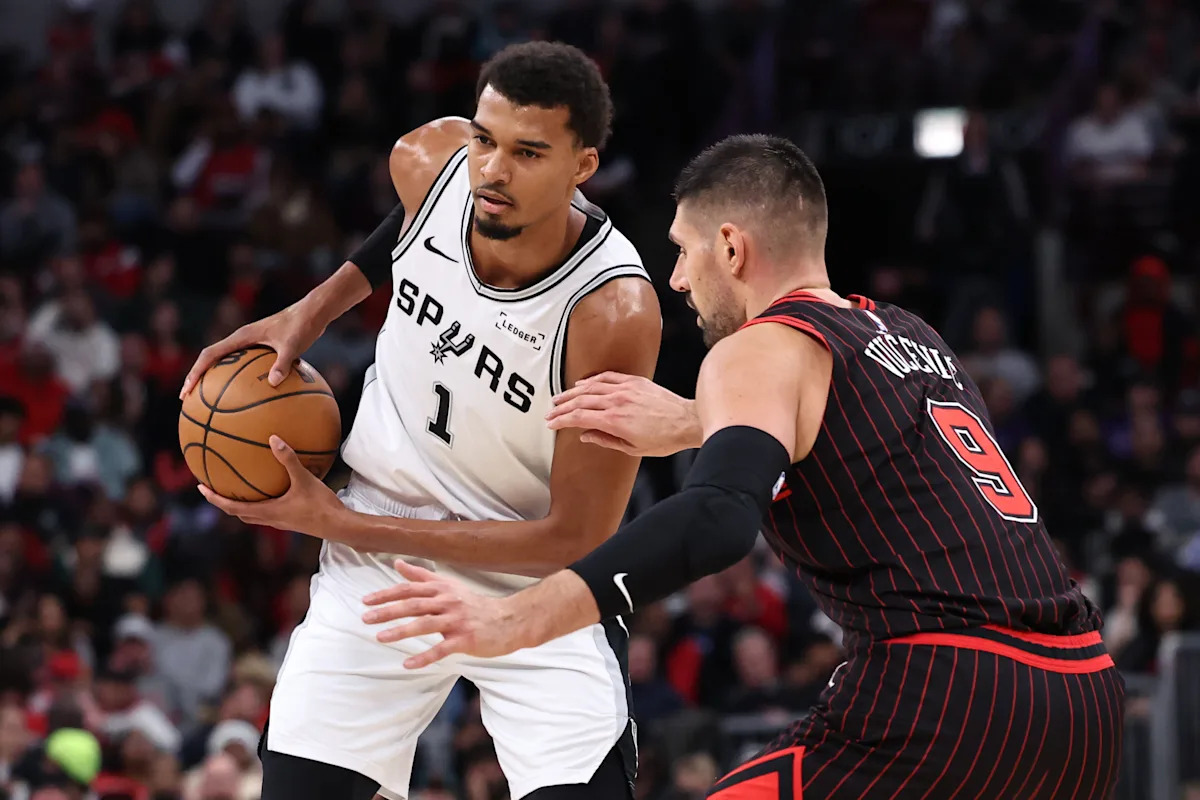 Victor Wembanyama drops 38 factors, cooks Nikola Vučević late in historic outing to raise Spurs previous Bulls Victor Wembanyama drops 38 factors, cooks Nikola Vučević late in historic outing to raise Spurs previous Bulls