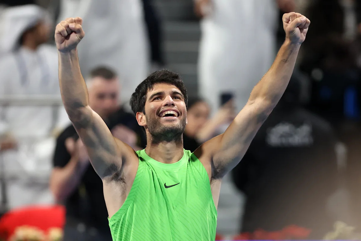 Carlos Alcaraz wraps up Qatar Open title in simply 50 minutes to keep up unbeaten begin to 2026 Carlos Alcaraz wraps up Qatar Open title in simply 50 minutes to keep up unbeaten begin to 2026