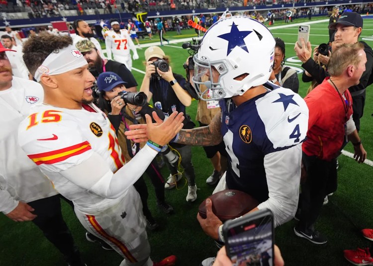 Cowboys-Chiefs set document for most-watched NFL sport after 57.2 million viewers tuned in on Thanksgiving Cowboys-Chiefs set document for most-watched NFL sport after 57.2 million viewers tuned in on Thanksgiving
