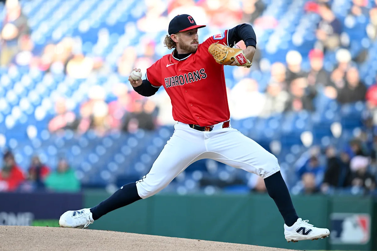 Guardians pitcher Tanner Bibee newest MLB participant to make gender reveal with on-field gear Guardians pitcher Tanner Bibee newest MLB participant to make gender reveal with on-field gear