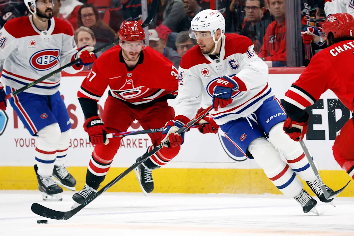 Suzuki lifts streaking Canadiens to 3-1 win over Hurricanes Suzuki lifts streaking Canadiens to 3-1 win over Hurricanes