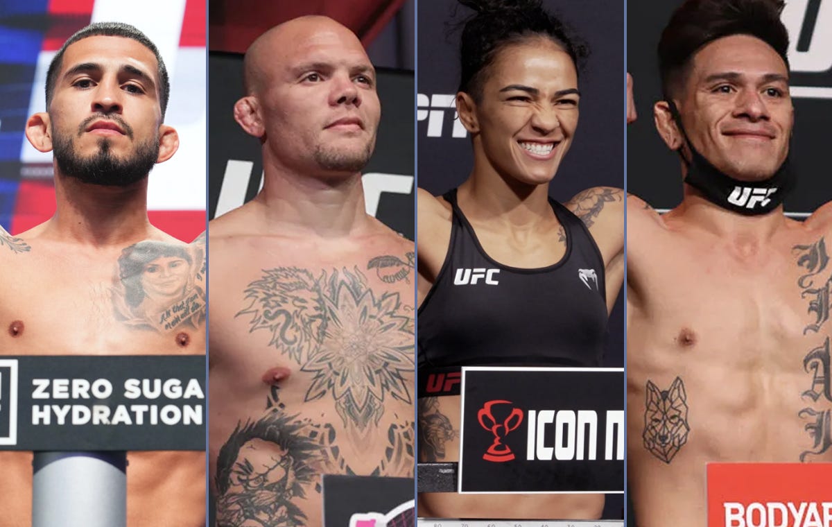 UFC veterans in MMA, bareknuckle, and customized guidelines motion April 10-12 UFC veterans in MMA, bareknuckle, and customized guidelines motion April 10-12