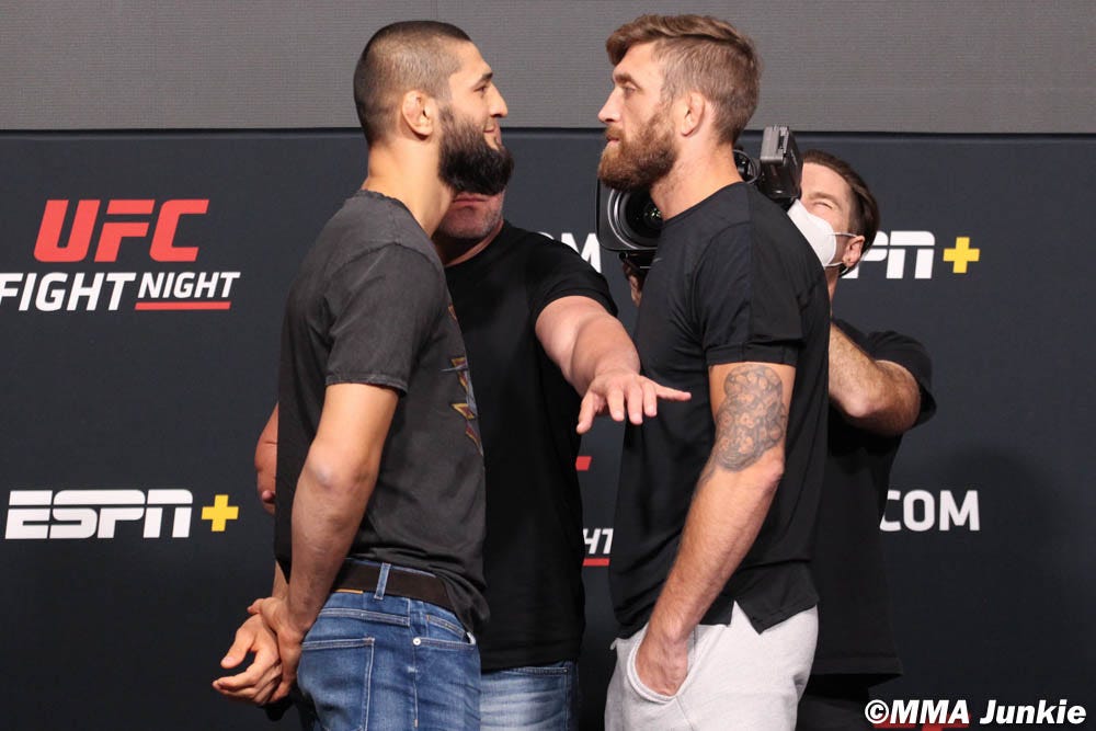 Gerald Meerschaert reveals backstage altercation with Khamzat Chimaev Gerald Meerschaert reveals backstage altercation with Khamzat Chimaev