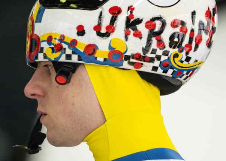 Ukrainian skeleton racer says helmet honouring fallen athletes banned Ukrainian skeleton racer says helmet honouring fallen athletes banned