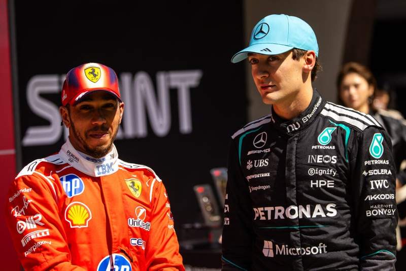 George Russell backs Lewis Hamilton’s tackle why the 2026 F1 laws will likely be good for racing George Russell backs Lewis Hamilton’s tackle why the 2026 F1 laws will likely be good for racing