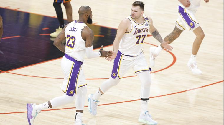 LeBron James feels Luka Doncic didn’t really feel comfy taking pictures the potential game-winner LeBron James feels Luka Doncic didn’t really feel comfy taking pictures the potential game-winner