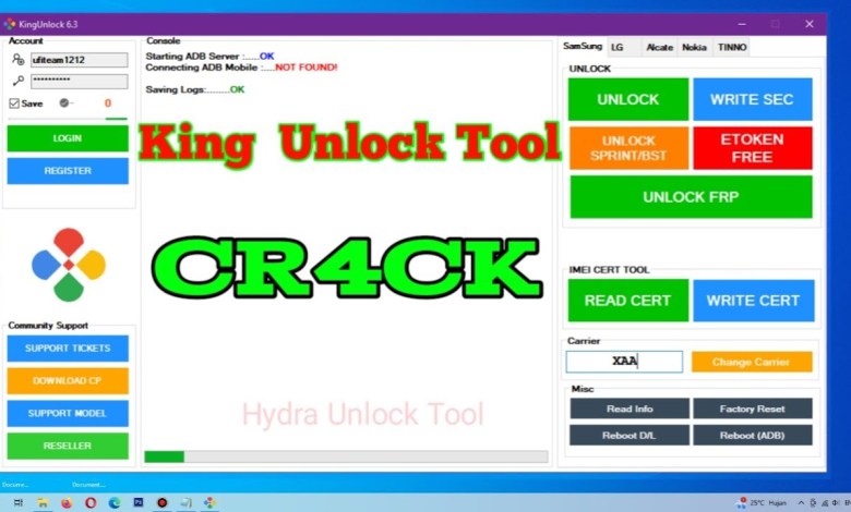 King Unlock Tool v6.3 Cr4ck New Update Fix SAMSUNG King Unlock Tool v6.3 Cr4ck New Update Fix SAMSUNG