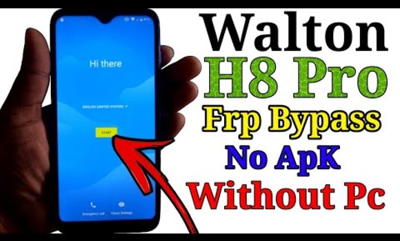 Walton H8 Pro Frp Bypass /Google Account unlock No Apk Walton H8 Pro Frp Bypass /Google Account unlock No Apk