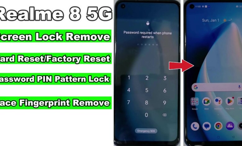 Realme 8 5G Hard Reset & Factory Reset | Unlock Screen Realme 8 5G Hard Reset & Factory Reset | Unlock Screen
