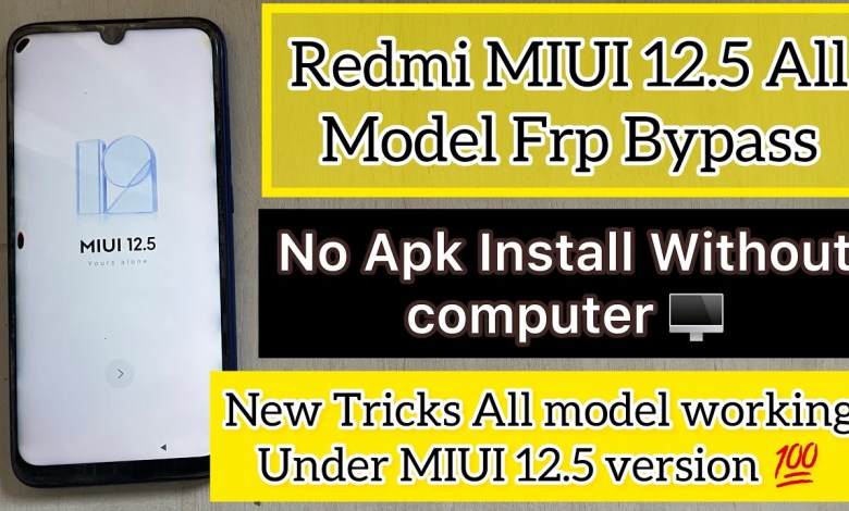 All Mi Poco Redmi Frp Bypass without Apk install Or All Mi Poco Redmi Frp Bypass without Apk install Or