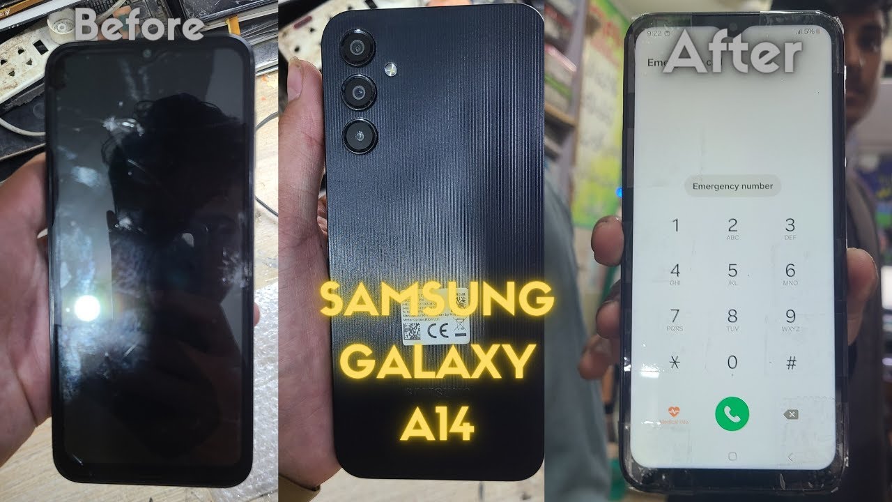 How to Restore Samsung Galaxy A14 Broken Screen How to Restore Samsung Galaxy A14 Broken Screen
