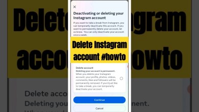 Delete Instagram account #6 permanent #howto Delete Instagram account #6 permanent #howto