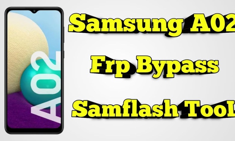 Samsung A02 Frp Bypass With Samflash tool Samsung A02 Frp Bypass With Samflash tool