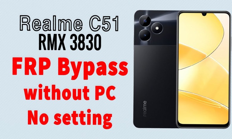 Realme c51 frp bypass without pc || Realme RMX 3830 Frp Realme c51 frp bypass without pc || Realme RMX 3830 Frp