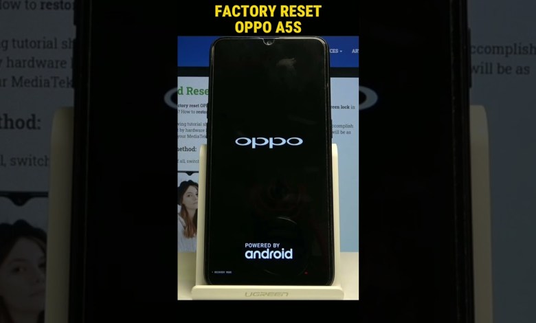 FACTORY RESET OPPO A5S #hardreset #factoryreset FACTORY RESET OPPO A5S #hardreset #factoryreset
