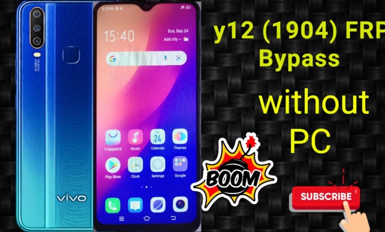 Vivo y12 (1904), y15, y17 FRP Bypass | without PC | Vivo y12 (1904), y15, y17 FRP Bypass | without PC |