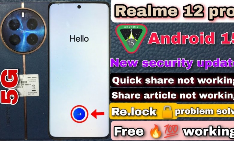 Uncover The Secret of Realme 12 Pro 5G FRP Bypass android 15 ||(RMX3842) Uncover The Secret of Realme 12 Pro 5G FRP Bypass android 15 ||(RMX3842)