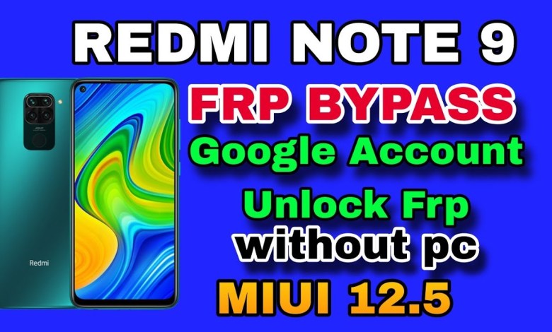 Redmi note 9 frp Bypass without pc | redmi note 9 Redmi note 9 frp Bypass without pc | redmi note 9