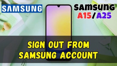 How to Sign Out from Samsung Account Samsung How to Sign Out from Samsung Account Samsung