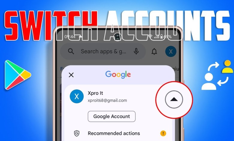 How to Switch Accounts in the Google Play Store on How to Switch Accounts in the Google Play Store on
