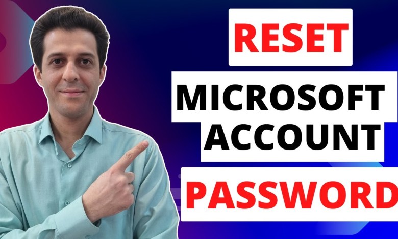How to Reset a Forgotten Microsoft Account Password How to Reset a Forgotten Microsoft Account Password