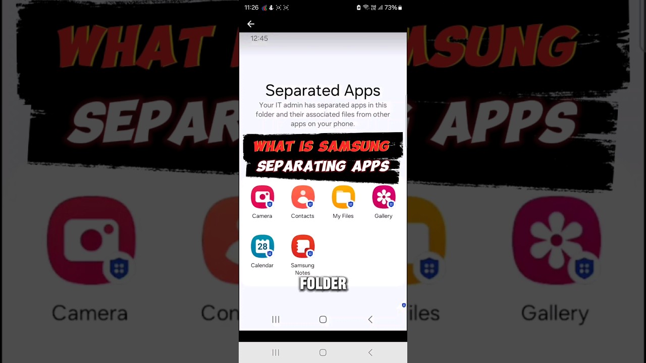 Samsung updates Separated Apps #galaxystation Samsung updates Separated Apps #galaxystation