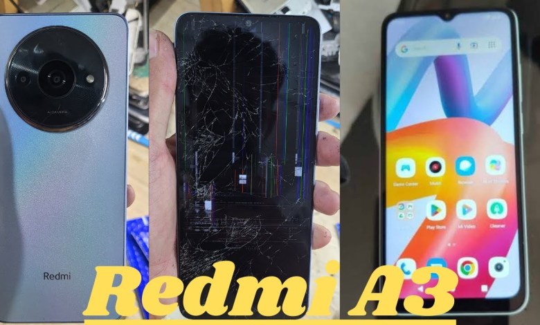 How to Restore Redmi A3 Cracked Screen Restoration | How to Restore Redmi A3 Cracked Screen Restoration |
