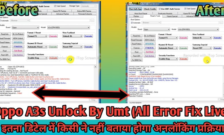 OPPO A3s Password Unlock By Umt 2024 / Live Unlock All OPPO A3s Password Unlock By Umt 2024 / Live Unlock All