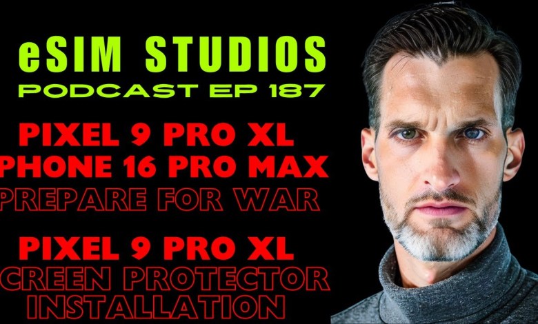 eSIM STUDIOS PODCAST Ep 187 – Pixel 9 Pro XL vs iPhone eSIM STUDIOS PODCAST Ep 187 – Pixel 9 Pro XL vs iPhone