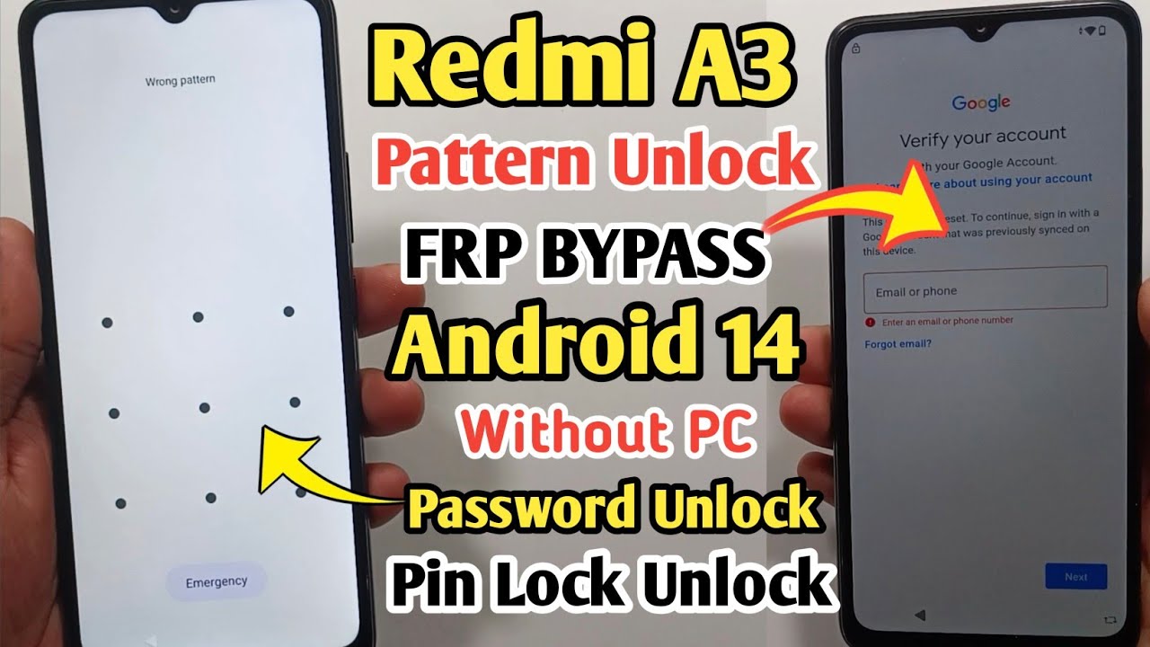 Redmi A3 Password , Pattern Unlock 2024 | Xiaomi Redmi Redmi A3 Password , Pattern Unlock 2024 | Xiaomi Redmi