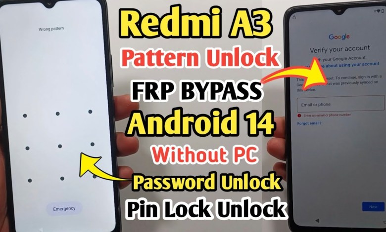 Redmi A3 Password , Pattern Unlock 2024 | Xiaomi Redmi Redmi A3 Password , Pattern Unlock 2024 | Xiaomi Redmi