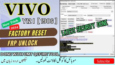 Vivo Y12i ( Vivo 1906 / Vivo PD1930CF ) FRP Bypass & Vivo Y12i ( Vivo 1906 / Vivo PD1930CF ) FRP Bypass &