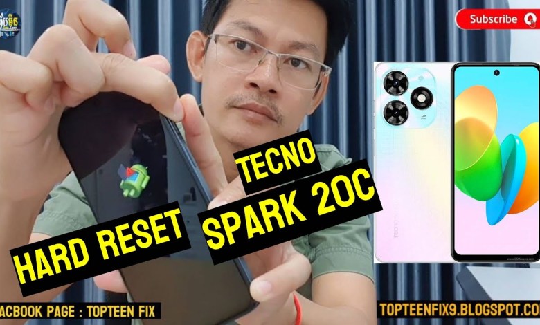 Tecno Spark 20C Hard Reset Tecno Spark 20C Hard Reset