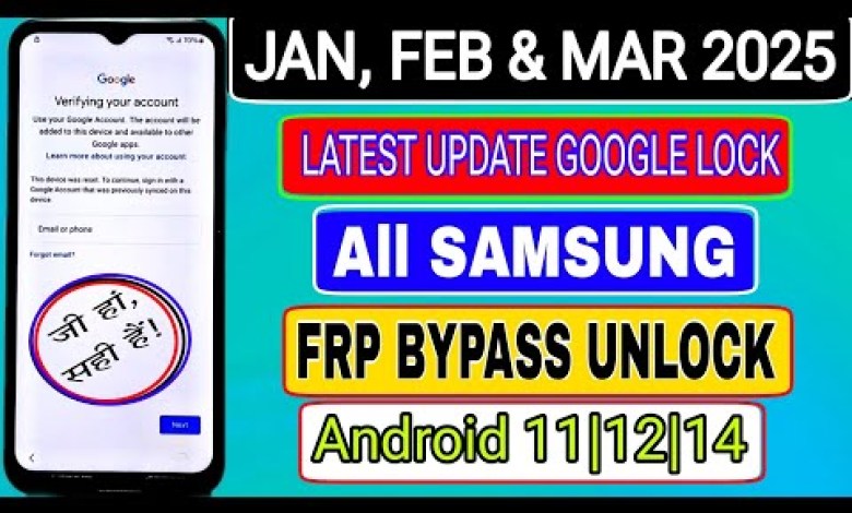 Exciting Updates for Jan-Feb-Mar: Stay ahead with Samsung FRP Bypass 2025! Exciting Updates for Jan-Feb-Mar: Stay ahead with Samsung FRP Bypass 2025!
