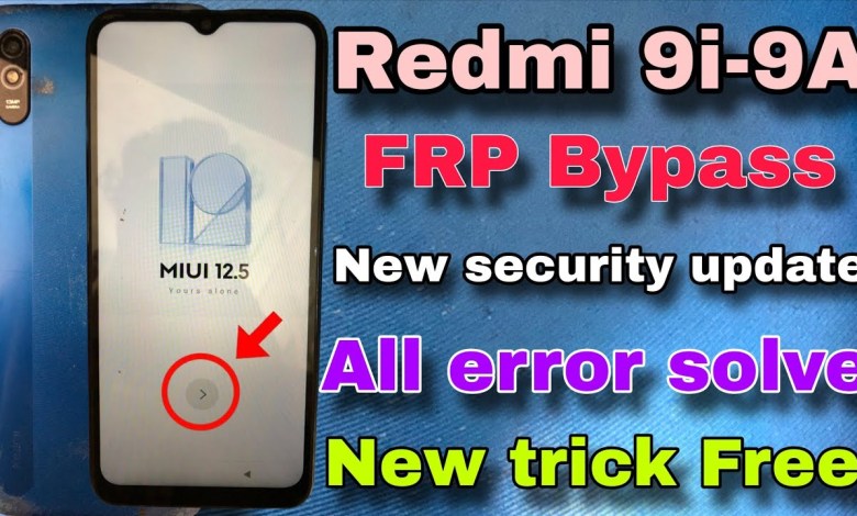 Unlocking Secrets: How to Bypass FRP on Redmi 9A & 9i Without a PC! Unlocking Secrets: How to Bypass FRP on Redmi 9A & 9i Without a PC!