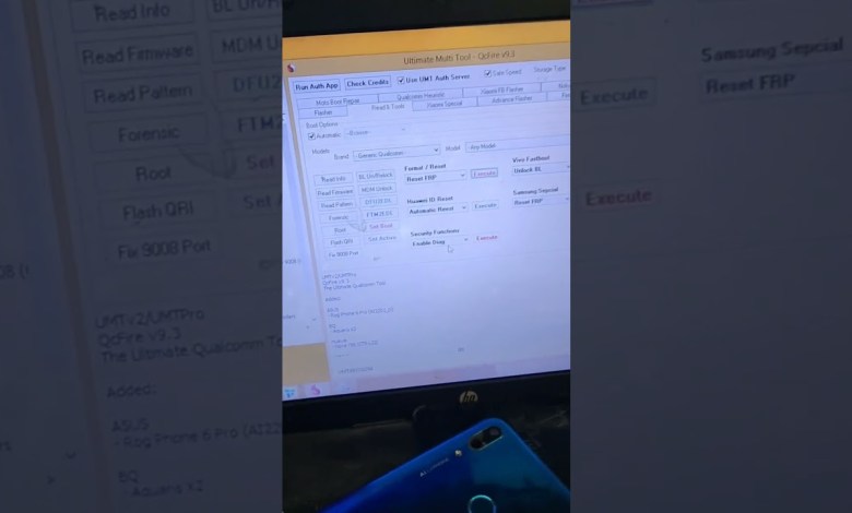 Huawei y7 prime frp unlock with umt #shortvideo #umt Huawei y7 prime frp unlock with umt #shortvideo #umt