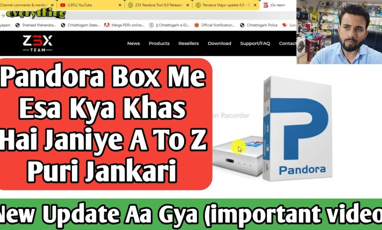 Pandora Box A To Z Complete Information/Cpu’s biggest tool Pandora Box A To Z Complete Information/Cpu’s biggest tool